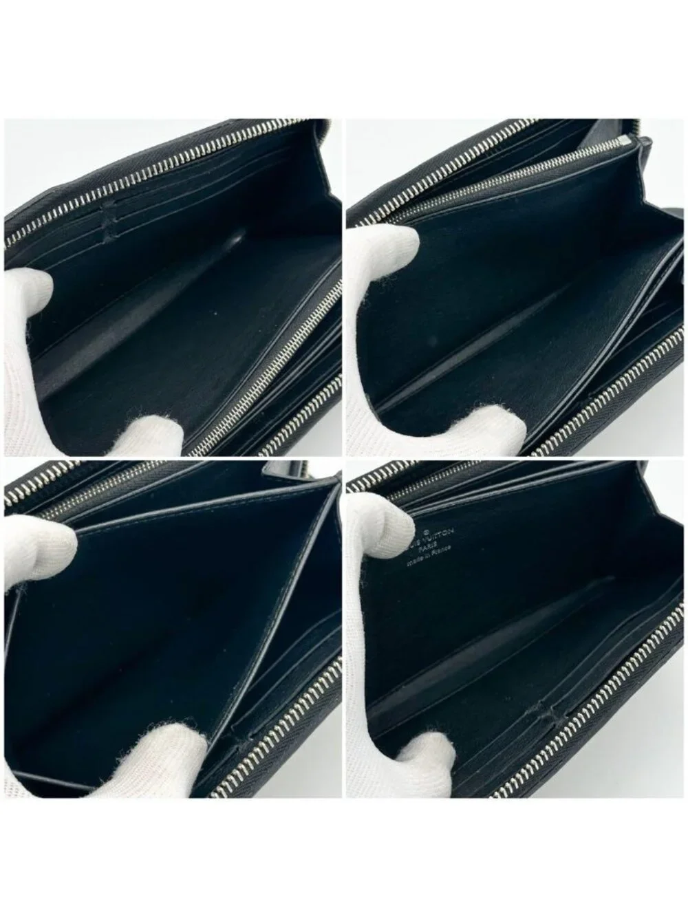 Louis Vuitton Zippy Wallet Mahina Monogram Round - Picture 9 of 13